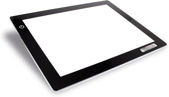 U.S. Art Supply USB Powered 18.75" Diagonal (A4) 9"x12" LED Lightbox Board