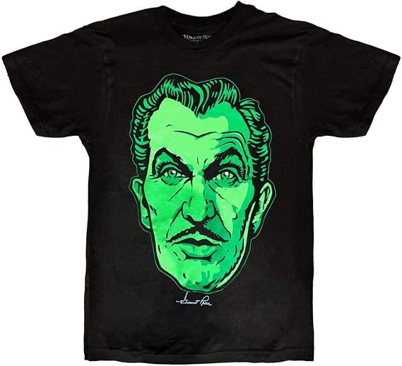 kreepsville 666 Vincent Price Classic Face T-Shirt M Black