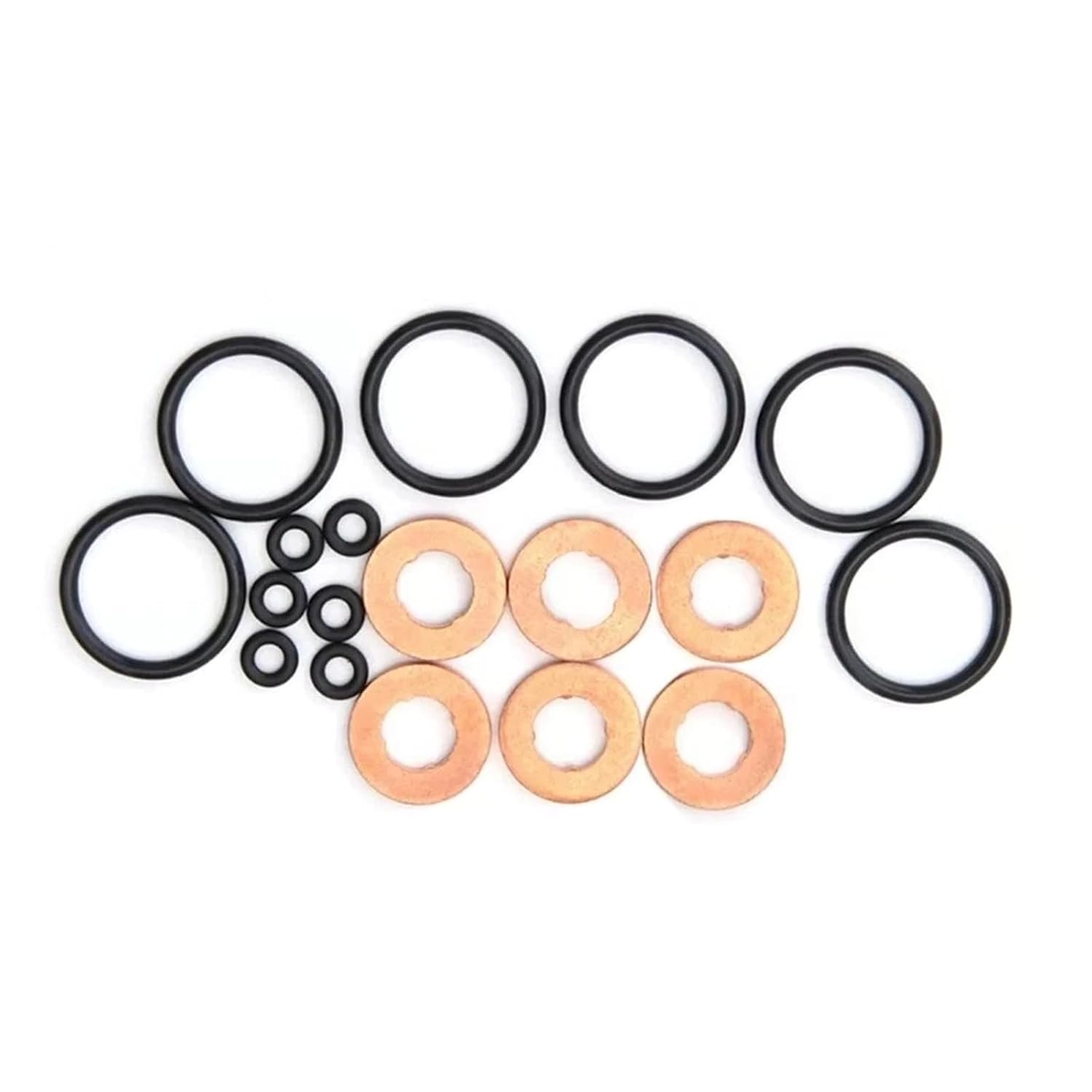 Injector Seal Kit for Land Rover Discovery 4 / Range Rover Sport 3.0L TDV6 SDV6 Diesel, Fitting Kit Includes Seals Washers O-Rings, Replaces LR054612