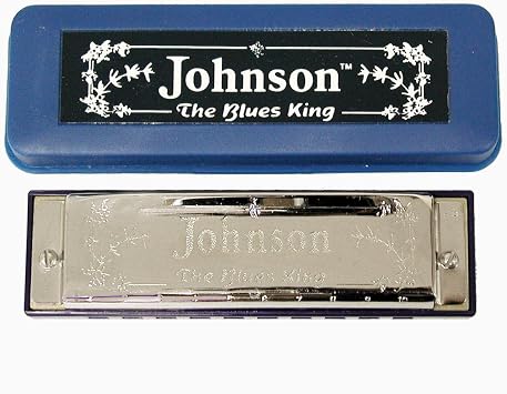 Johnson BK-520-E Blues King Harmonica, E