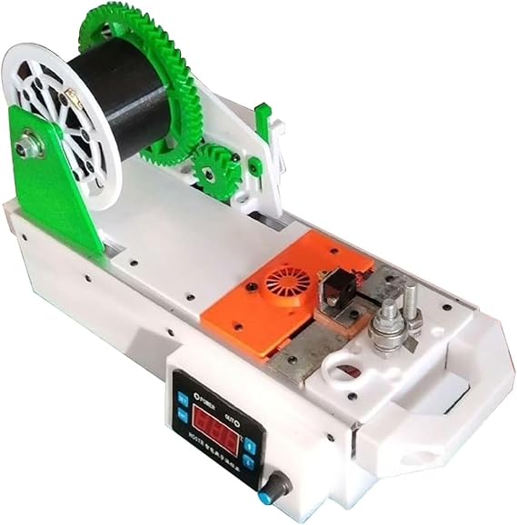3D Printer Extruders, Desktop Filament Maker Machine, 1.75 Mm Extrusion Diameters, Real-time Temperature and Speed, for Families, DIY Makers, Small Studios (A)