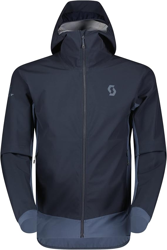 SCOTT Explorair Hybrid LT Jacket - Men's, Dark Blue/Metal Blue, Large, 2918547367008