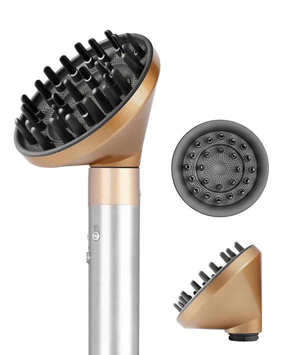 Large Diffuser attachment for Dyson Airwrap HS01 HS05 i.d. Copper | Fast Drying, Volumizing, Prevents Heat Damage