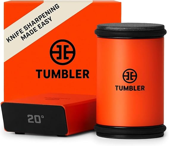 TUMBLER Pro Rolling Knife SharpenerTM (Orange)