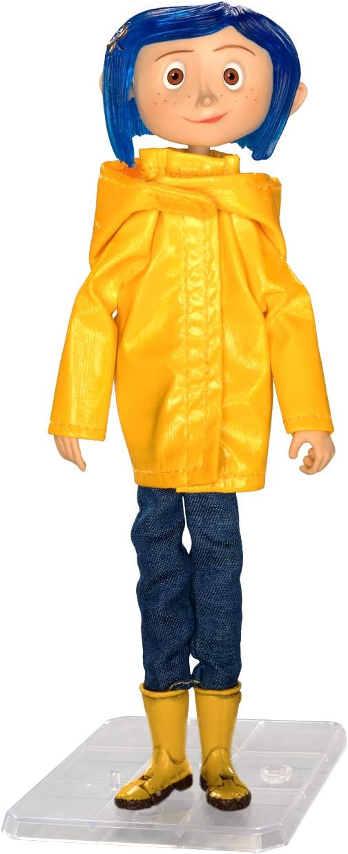 NECA - Coraline ? Articulated Figure ? Coraline in Rain Coat