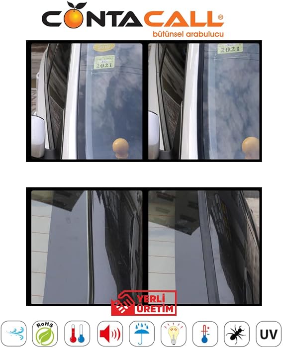 Contacall Universal Auto Edge Wicks front rear Glass And Sunroof Wick 5 Meters