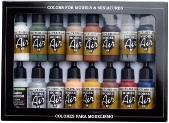 AV Vallejo Model Air Set - Railway Colors Europe
