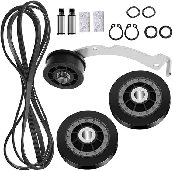Dryer Rebuild Kit D516792 Idler Pulley Set Compatible for Queen for Alliance ADG6HRYS117TW01 ATGE9ASP115TW01 Parts