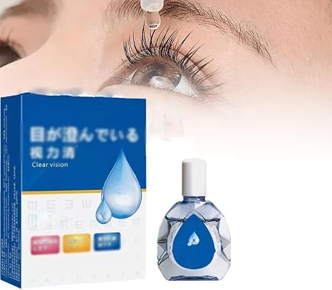 Eye Drops Anti Fatigue Eye Care Brightening Solution Eye Care Liquid Anti Fatigue Clear Vision Eye Drops Eye Drops Eye Drops (1 Piece)