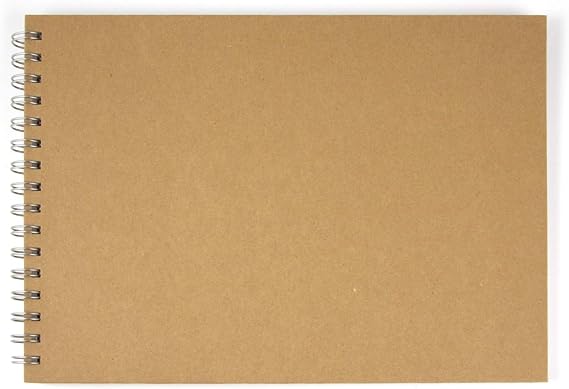 Rayher Landscape Format Album Papier-Mâché Beige/Brown 21.7 x 31 x 1.9 cm