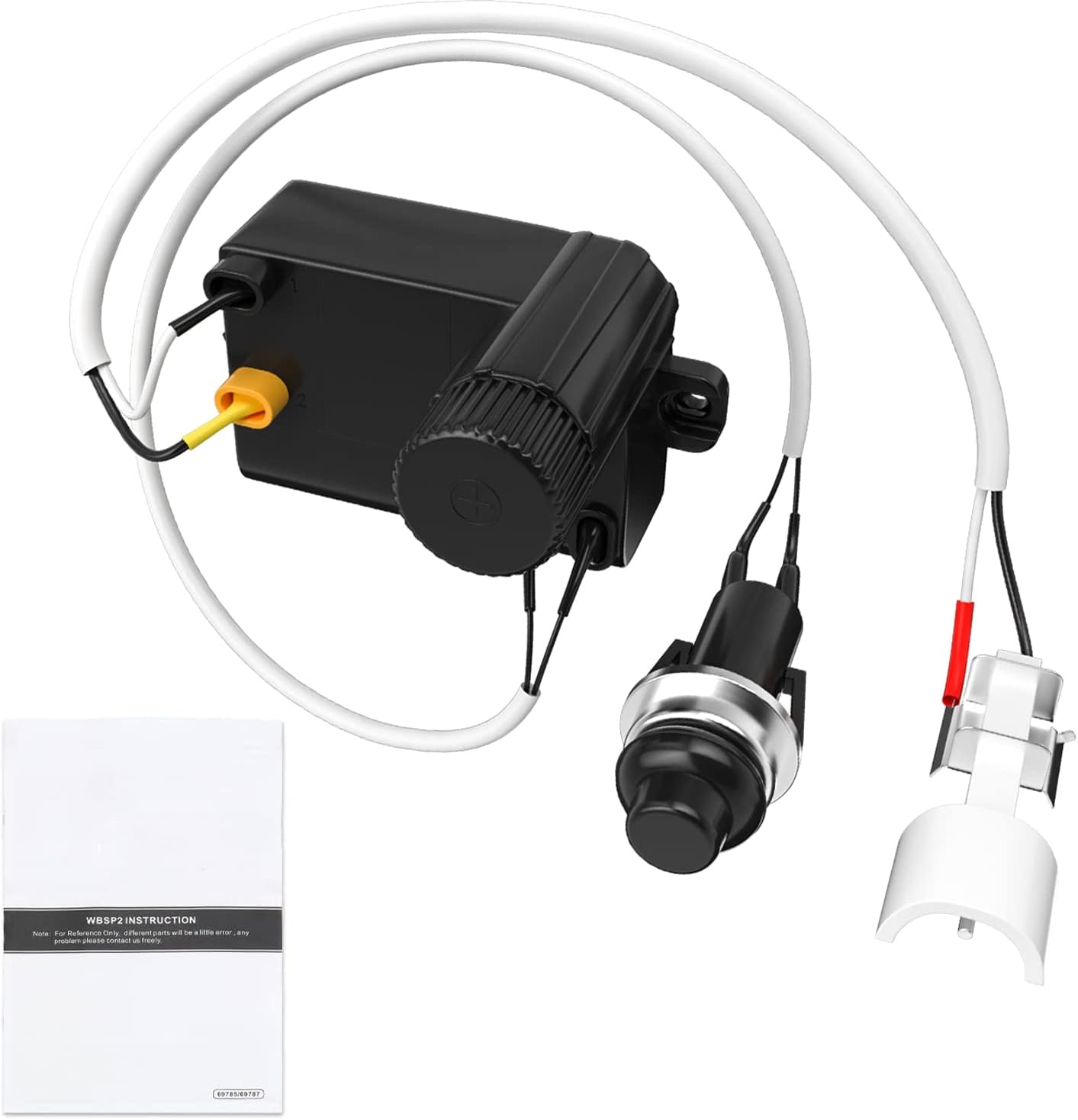 Hisencn 7642 Grill Igniter for Weber Spirit 210 & Spirit 310 Gas Grill Models with Up Front Controls Model Years 2013 and Newer