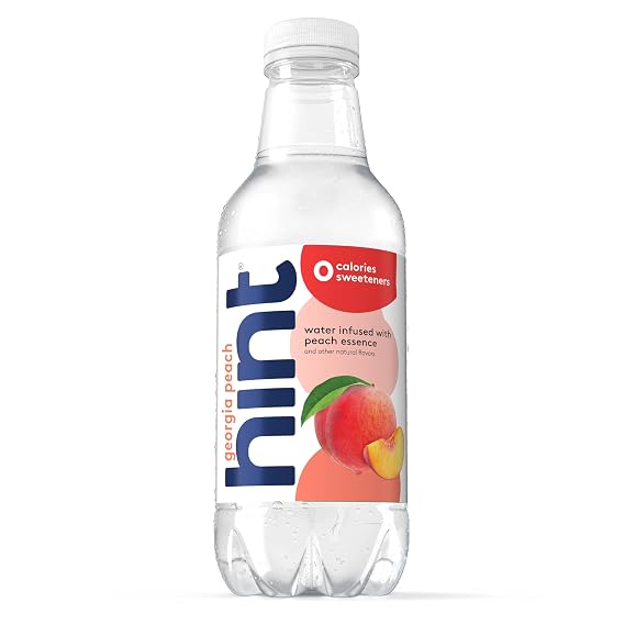 Hint Water Cherry Single Bottle, One 16 Ounce Bottle, Pure Water Infused with Cherry, Zero Sugar, Zero Calories, Zero Sweeteners, Zero Preservatives, Zero Artificial Flavors