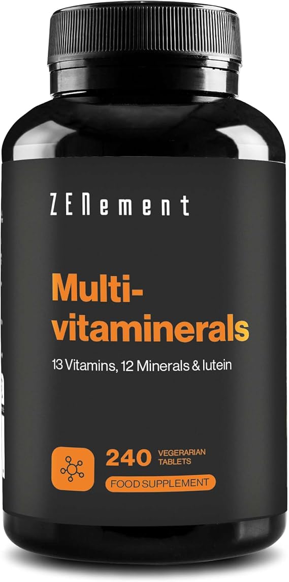 Multivitaminerals - 27 Vitamins & Minerals with Lutein - 240 Tablets