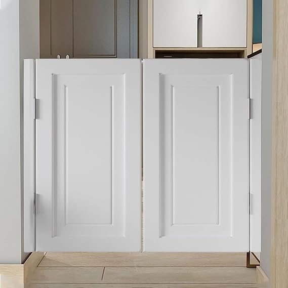 Swinging Door Cafe Door,Indoor Solid Wood Saloon Door,Kitchen Restaurant Emporium Terrace Entrance Partition Swing Door,Includes Hinges with Auto Close Features (Size : W70cmxh90cm(27.5"x35.4"))