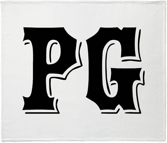 CafePress Pg Super Soft Fleece Plush Throw Blanket, 60"x50"