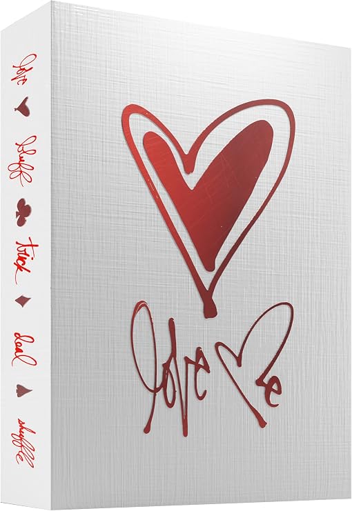 theory11 Love Me Playing Cards, Red