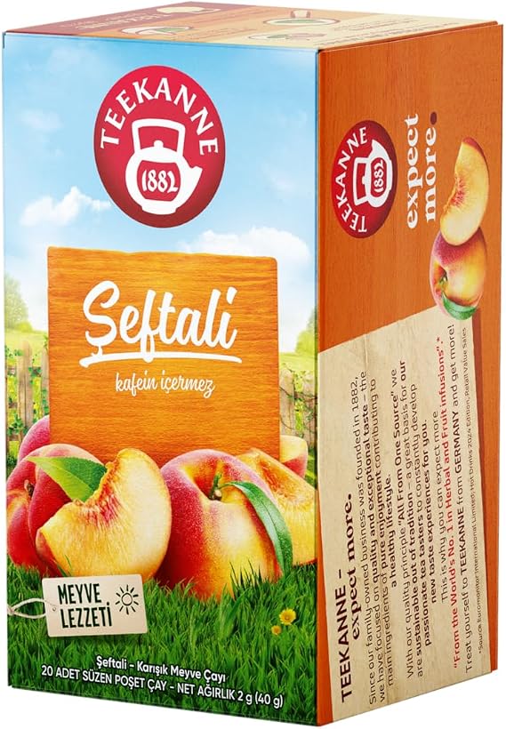 TEEKANNE Şeftali Meyve Çayı 20'li 40 G