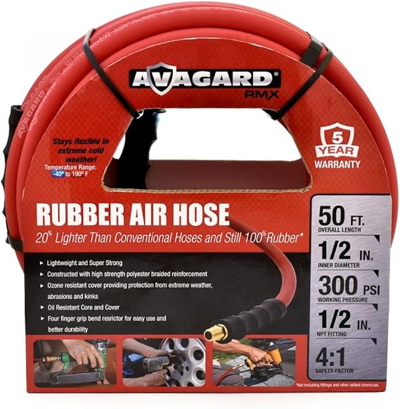 BluBird AVG1250 Air Hose (1/2 in. x 50 ft.)