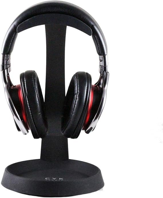Navitech Steel On Ear & Over Ear Headphones Stand Holder Compatible with Srhythm Active Noise Cancelling Bluetooth Headphones
