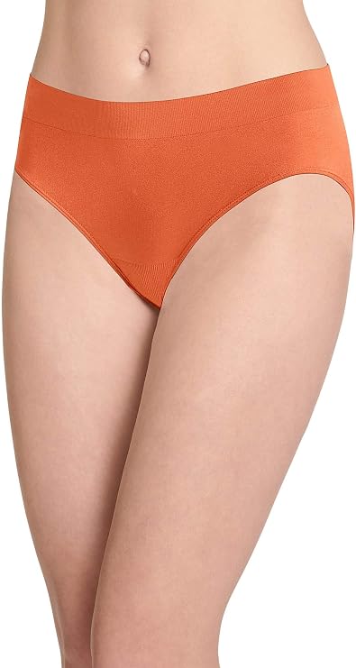 Jockey Women's Underwear Modern Micro Seamfree Hi Cut