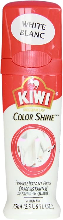 Kiwi Leather Quir Premier Shine Ultra-Brilliant White