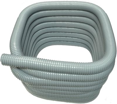 Generic SVF Vacuum Cleaner Hose 2 Inch 50 Wire Reinforced Color Gray