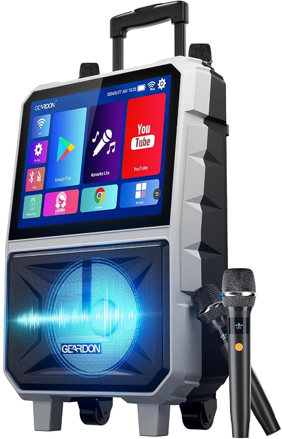 15.6" Full HD Touch Screen Karaoke Machine for Adults