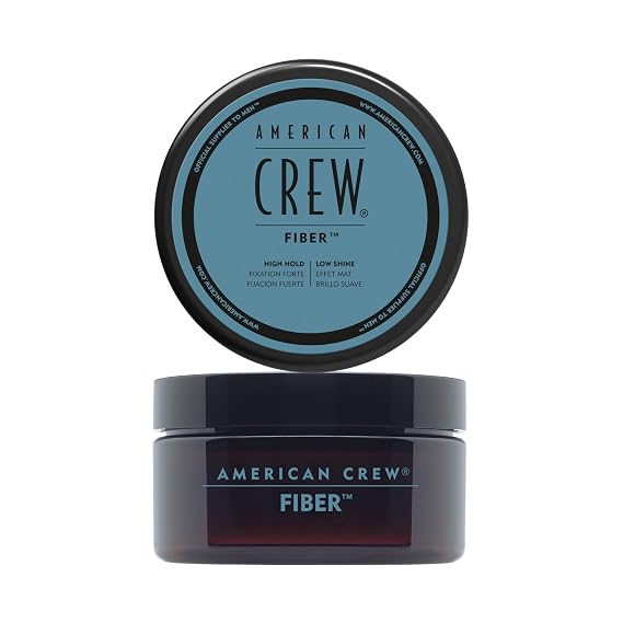 AMERICAN CREW Men's Hair Fiber, Like Hair Gel with High Hold & Low Shine, 3 oz