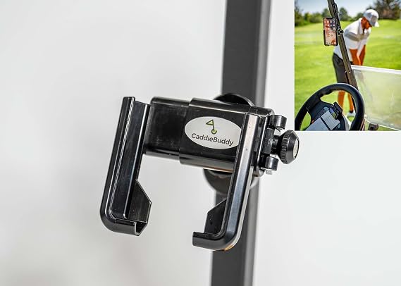Caddie Buddy Magnetic Phone Mount for Golf Carts