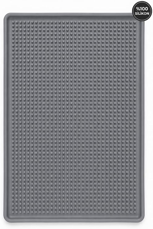 Bar Mat 45x30 –%100 Silikon Kaymaz Tezgah Koruyucu – Mutfak/Bar