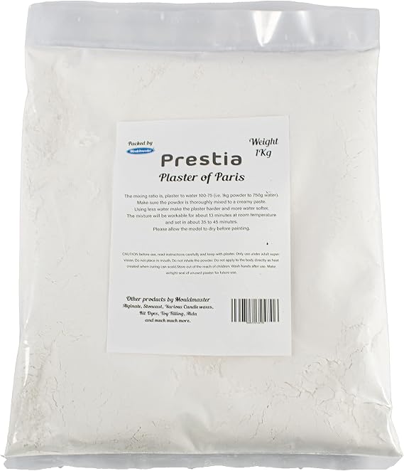 Mouldmaster PMM10 Prestia Plaster of Paris 1Kg, White