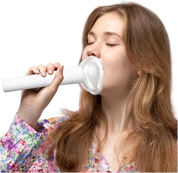BXI Vocal Dampener, Silicone Voice Silencer for Singing Practice, Warm-up, Stress Relief Scream Jar, Anger Management Shouting Vase, Portable Soft Odorless Soundproof Mask