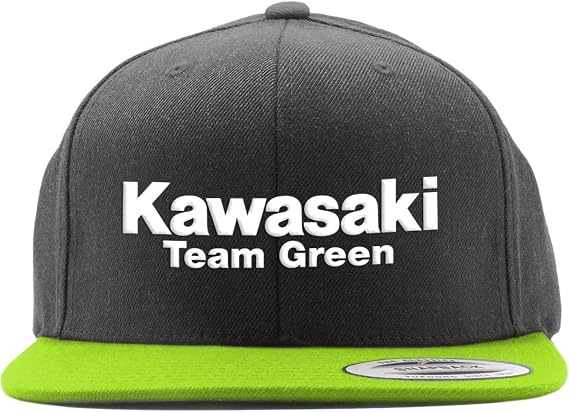 Factory Effex Youth Kawasaki Team Green Trucker Hat (BLACK/GREEN)