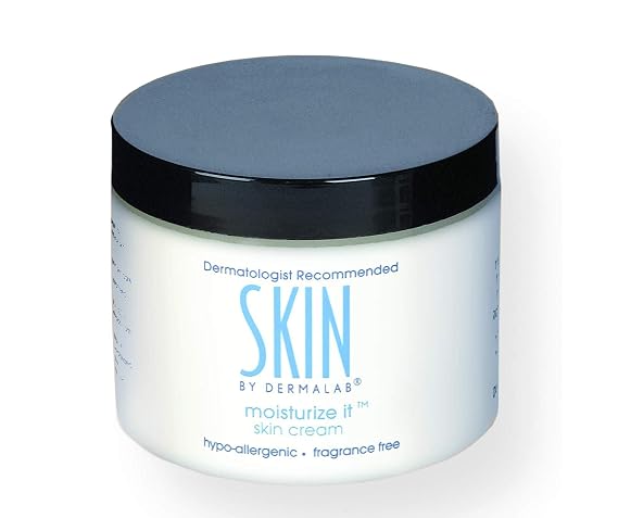 Dermalab Moisturize it Skin Cream 4 Ounce | Hypo Allergenic Moisturizing Cream Hydrates Skin | Gentle & Safe for Adults, Children, Infants