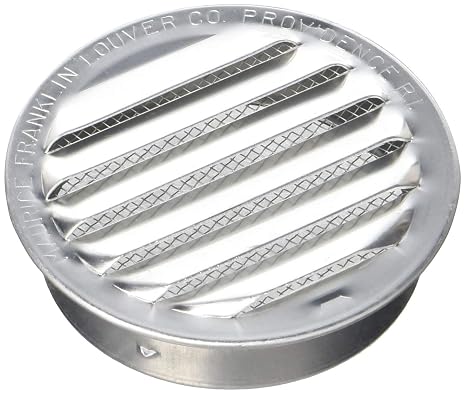 RL-100 2-1/2" 2-1/2" Regular Aluminum Louver
