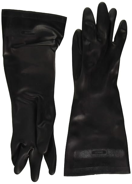 Spontex Lehigh 33557 Rubber Gloves, Medium