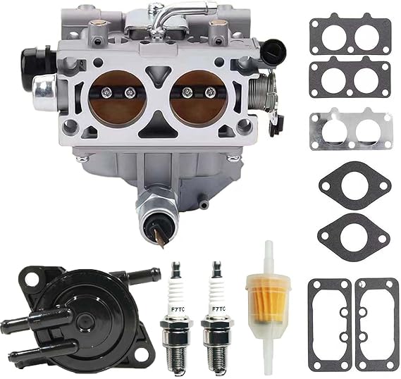 Carburetor 16100-Z9E-033 with fuel pump Compatible with Honda GX630 GX630R GX630RH GX660 GX690 GX690R, BK07A D Carb