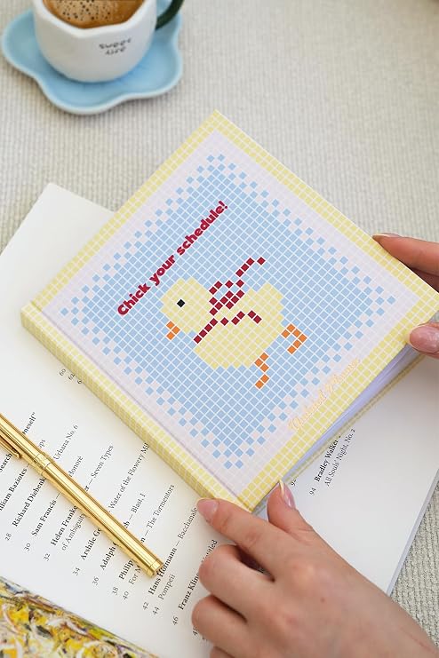 Matt Notebook 15x15 Kare Süresiz Planlayıcı Ajanda Civciv