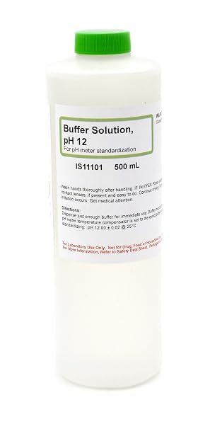 ALDON Innovating Science Clear 12.00 pH Standard Buffer Solution, 500mL - The Curated Chemical Collection