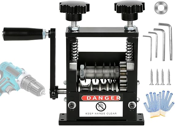 Wire Stripper for 3-17mm Cable, Electric Cable Stripper Machine | Manual Wire Strippers Electrical with 6 Channel & 5 Blades, Electric Wire Stripping Tool for Efficient Scrap Copper Recycling