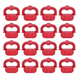 DGQ 12-Pack 1/4 Deck Board Spacer Rings - Spacer Tool for Hardwood, Pressure Treated, Composite, PVC Decking - Board Jig and Spacing Tool