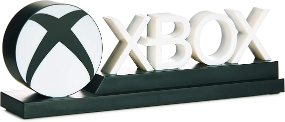Paladone XBOX Icons Licht dynamische & Standard-Lichtmodi lizenziertes XBOX-Gaming-Schreibtischzubehör Gaming-Raum-Deko & Geschenk für Gamer