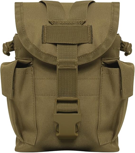 Rothco MOLLE II Canteen & Utility Pouch, 1-Quart Compatible