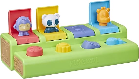 Playskool Pop 'n Peek Pals Pop-up Activity Toy for Babies and Toddlers Ages 9 Months+