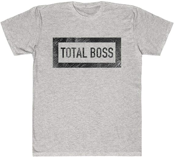 Total Boss T-Shirt (Heather Grey, Large)