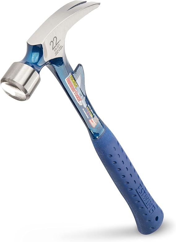ESTWING Hammertooth Hammer, 22oz Smooth Face, Board Straightener, E6-22T