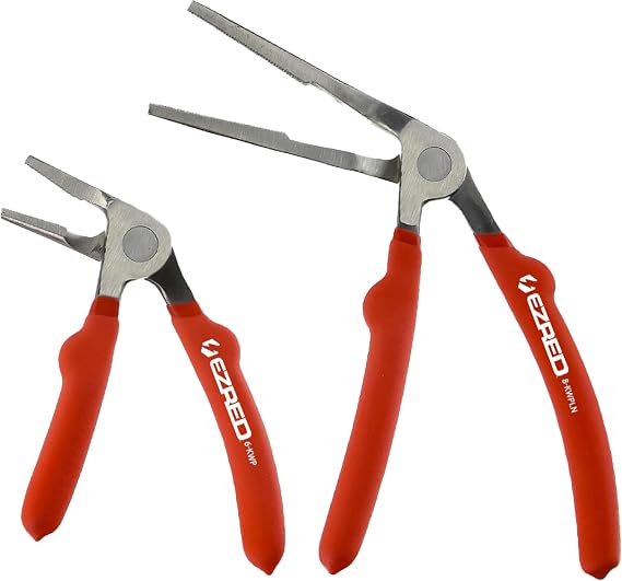 EZRED KWP2 Kiwi Bent Head Needle-Nose Pliers, Set of 2