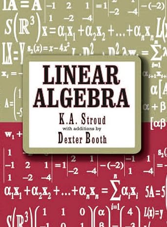 Linear Algebra (Volume 1)