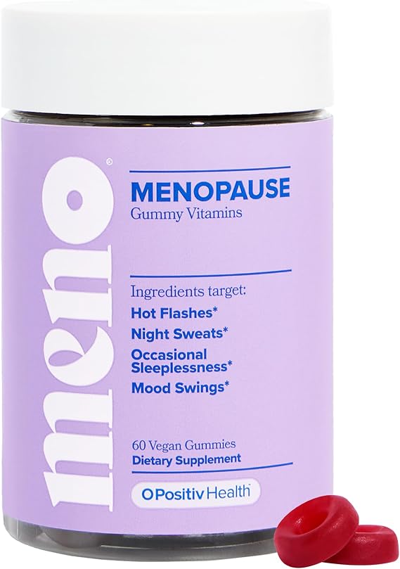 MENO Menopause Gummies - Hot Flashes & Night Sweats 30-Day Supply