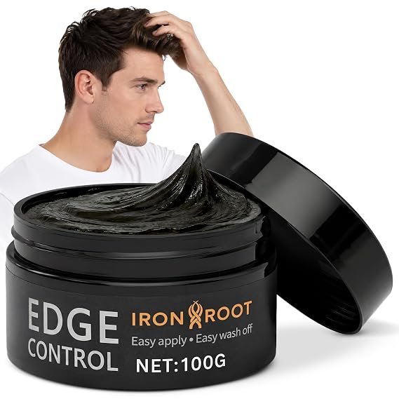 Hair Clay for Men & Women, Strong Hold Mens Hair Clay, Easy Washout, Works on All Types Straight & Wavy